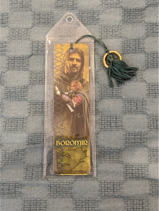 Other - LOTR Boromir Bookmark Antioch Publishing 2001 Fellowship of the Ring Tassel